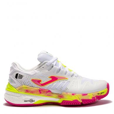 Joma T.SLAM LADY 2202 vita fuchsia padelskor