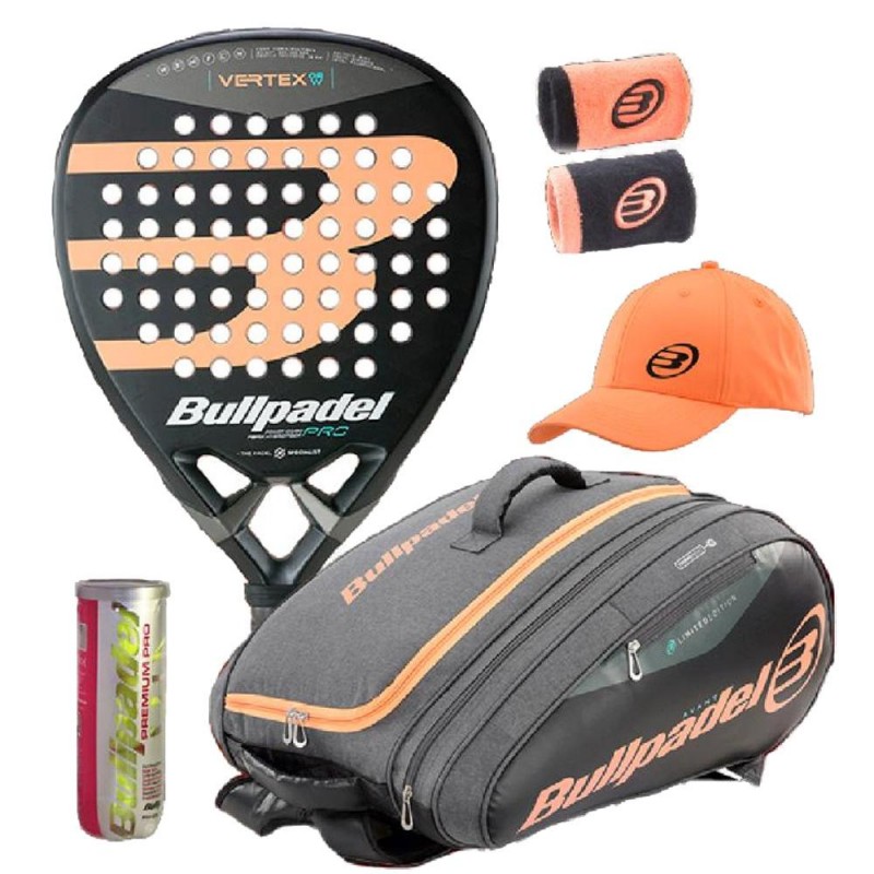 Pack Bullpadel Vertex 02 LTD Kvinna + padelväska