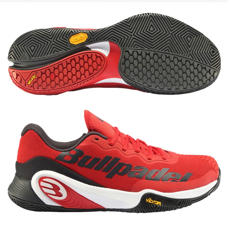 BULLPADEL HACK VIBRAM PRO LTD 23V BURGUNDY SKOR