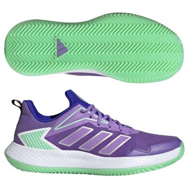 Padelskor Adidas Defiant Speed W Clay violet fusion silver