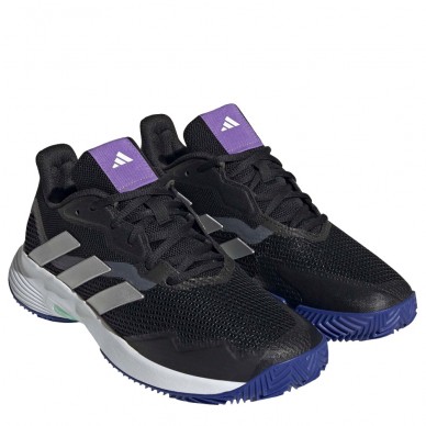 Padelskor Adidas Courtjam Control W Clay core black silver