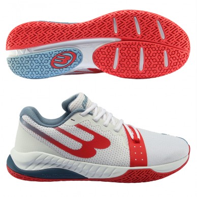 Padelskor Bullpadel Comfort 23V vita