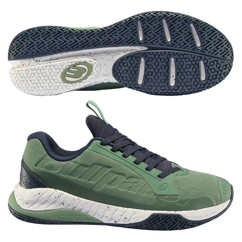 padelskor Bullpadel Comfort Pro 23V gröna padelskor Bullpadel Comfort Pro 23V gröna