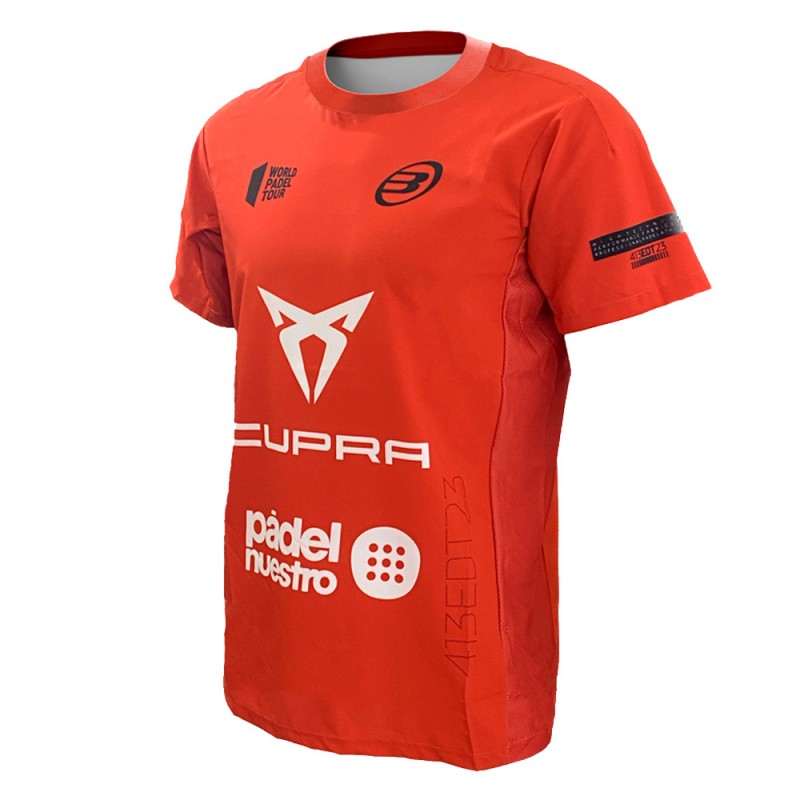 Bullpadel Odeon Juan Tello paprica t-shirt Bullpadel Odeon Juan Tello paprica t-shirt