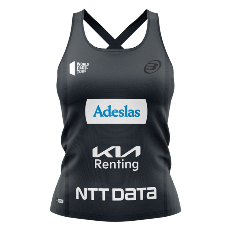 Bullpadel Orlas Alejandra Salazar svart t-shirt Bullpadel Orlas Alejandra Salazar svart t-shirt