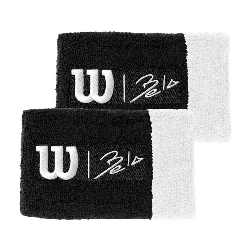 Armband Wilson Bela Extra Wide WRTBD II svarta Armband Wilson Bela Extra Wide WRTBD II svarta