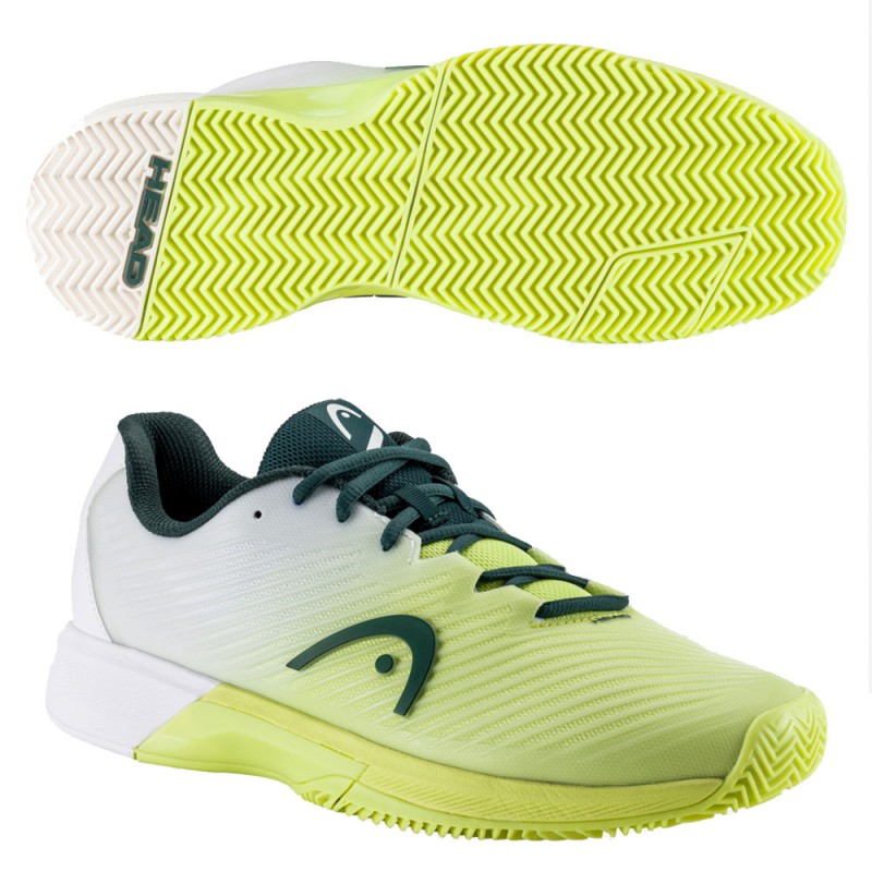 Padelskor Head Revolt Pro 4.0 Clay light green white 2023 Padelskor Head Revolt Pro 4.0 Clay light green white 2023