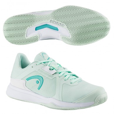 Padelskor Head Sprint Team 3.5 Clay aqua white 2023