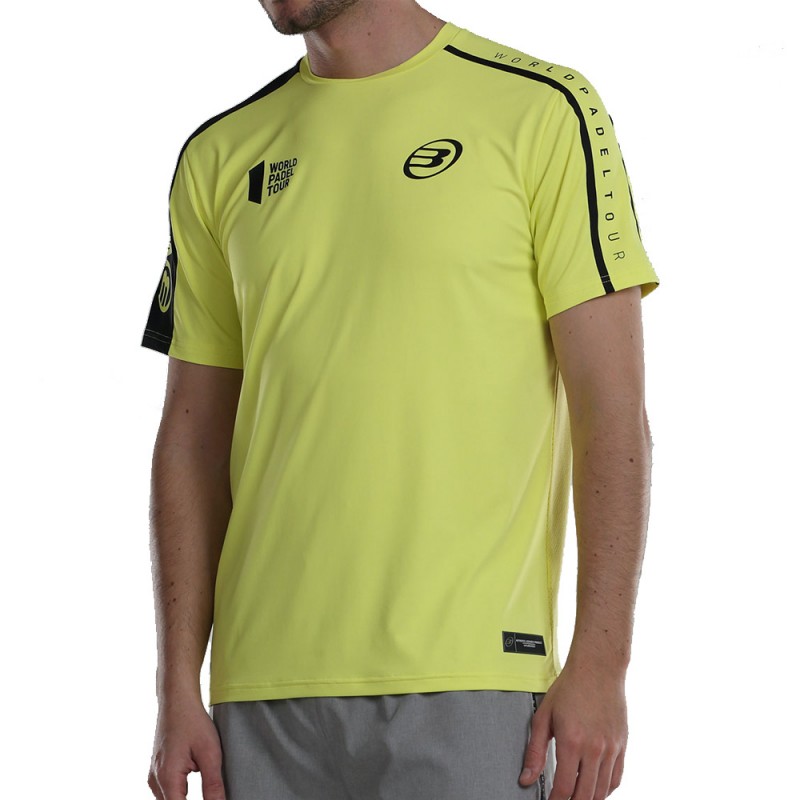 t-shirt Bullpadel Liron citron t-shirt Bullpadel Liron citron