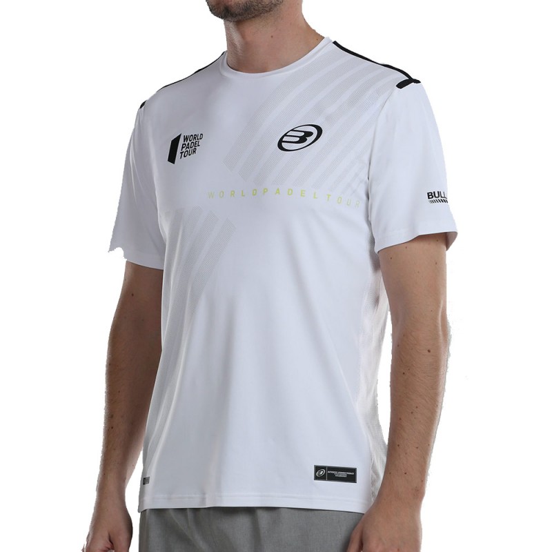 Bullpadel Achievement t-shirt vit Bullpadel Achievement t-shirt vit