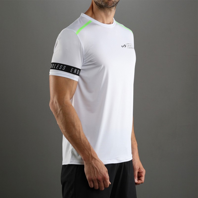 t-shirt Endless Ace Izzy vit grön t-shirt Endless Ace Izzy vit grön