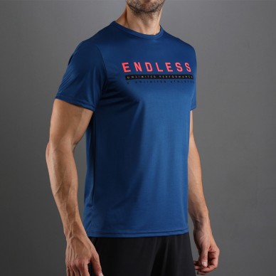 T-shirt Endless Ace Unlimited Blå