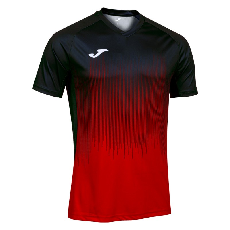 T-shirt Joma Tiger IV röd svart T-shirt Joma Tiger IV röd svart