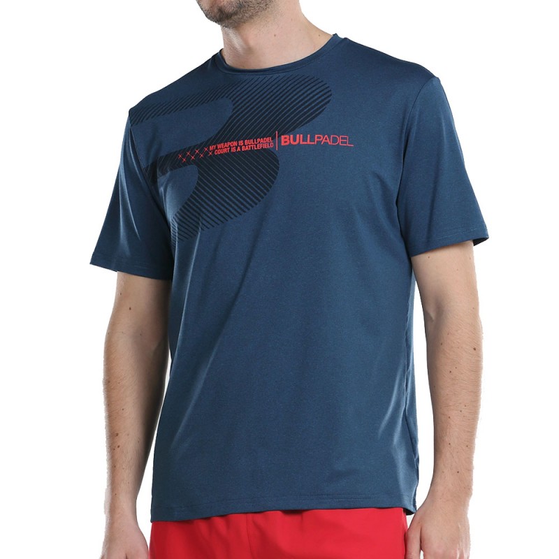 T-shirt Bullpadel Aires marinblå vigor T-shirt Bullpadel Aires marinblå vigor