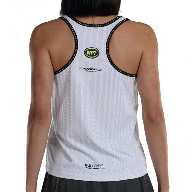 Tank top Bullpadel Lugar vit