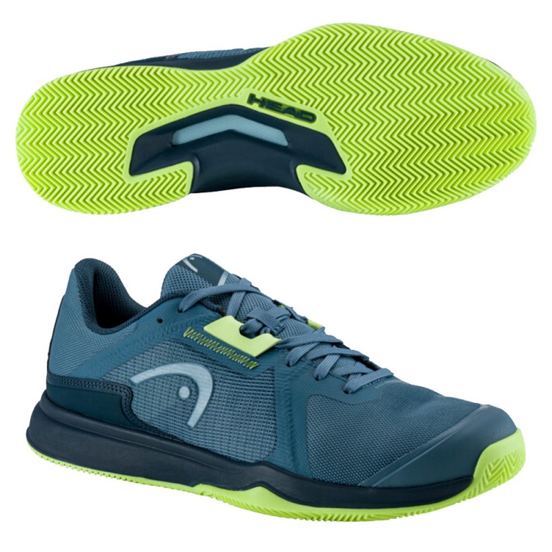 Padelskor Head Sprint Team 3.5 Clay bluestone light green 2023