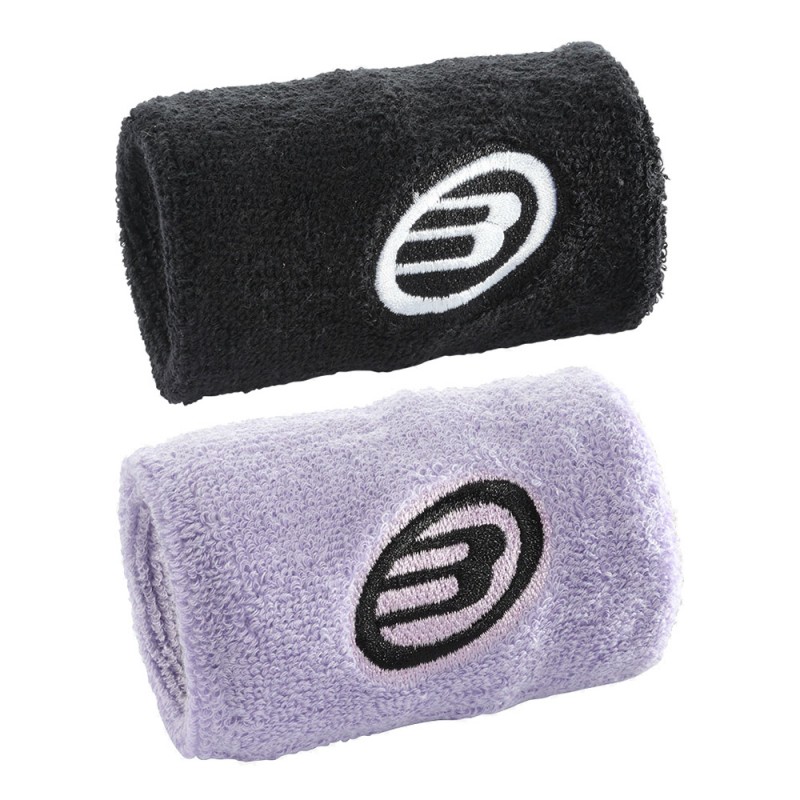 Wristbands Bullpadel BPMU2305 svart lila Wristbands Bullpadel BPMU2305 svart lila