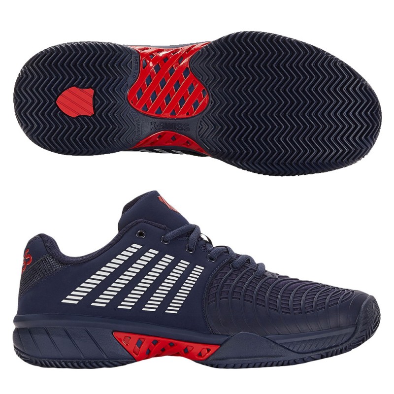 Padelskor Kswiss express light 3 hb peacot mars röd 2023 Padelskor Kswiss express light 3 hb peacot mars röd 2023