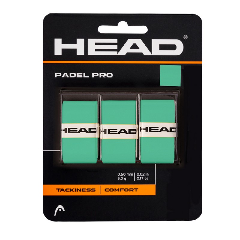 Overgrip Head Padel Pro 3 Pack grön