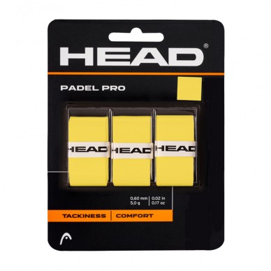 Overgrip Head Padel Pro 3-pack gult