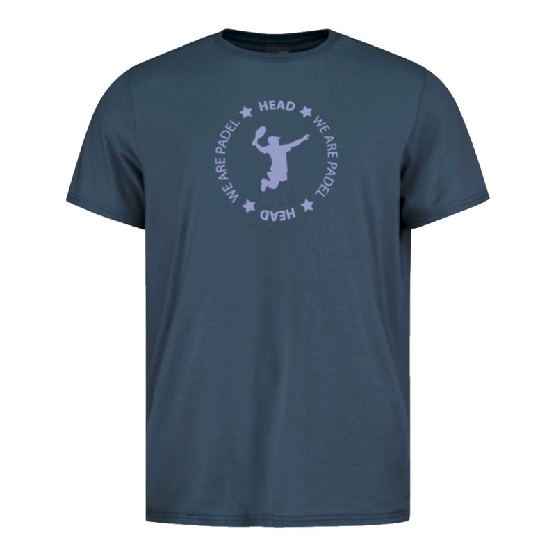 t-shirt Head We Are Padel marinblå t-shirt Head We Are Padel marinblå