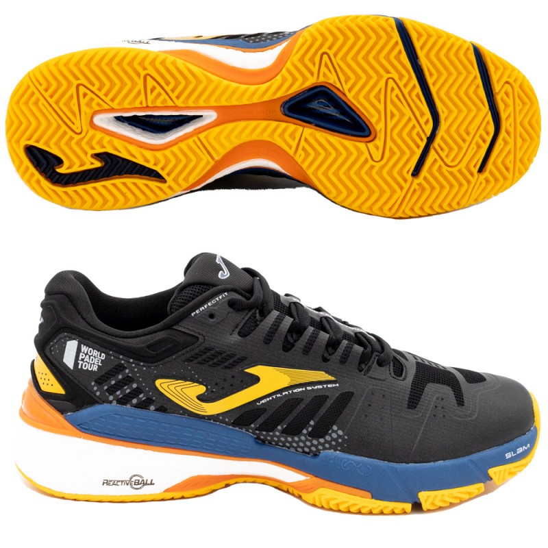 Padelskor Joma T.SLAM MEN 2301 svart blå 2023 Padelskor Joma T.SLAM MEN 2301 svart blå 2023