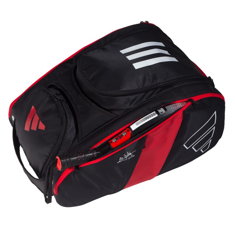 Padelväska Adidas RB Multigame svart röd 2023 Padelväska Adidas RB Multigame svart röd 2023