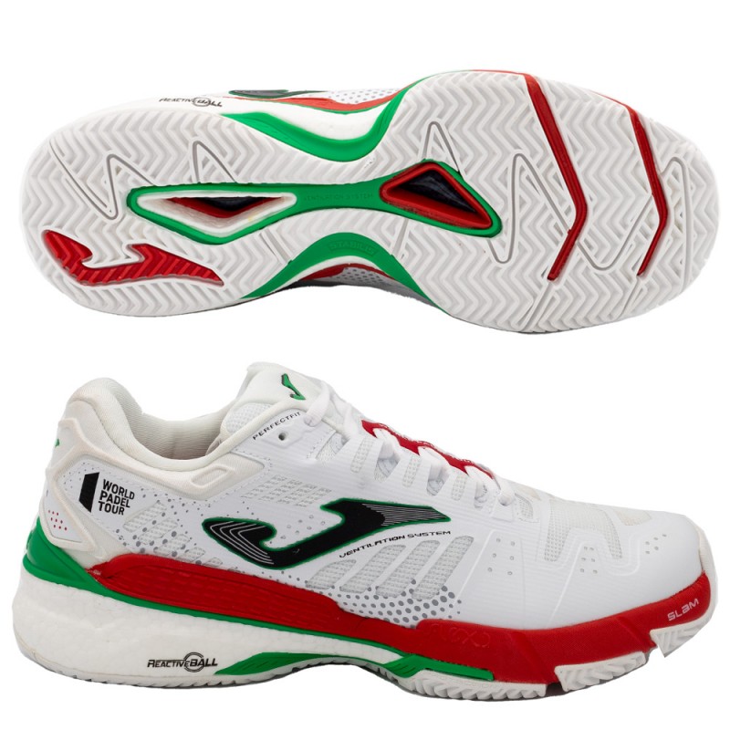 Joma T.SLAM HERR 2202 Skor Vit Röd Joma T.SLAM HERR 2202 Skor Vit Röd