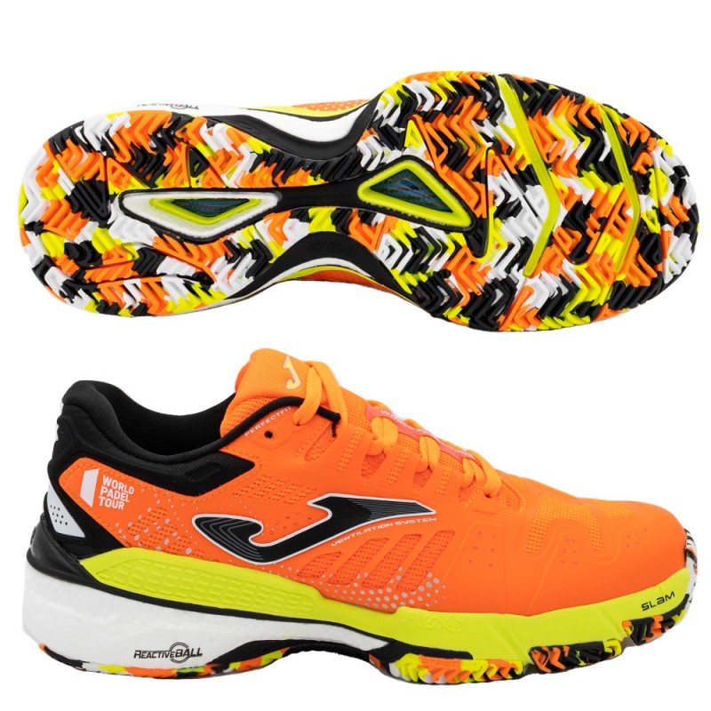 Padelskor Joma T.SLAM 2307 korallsvarta 2023 Padelskor Joma T.SLAM 2307 korallsvarta 2023
