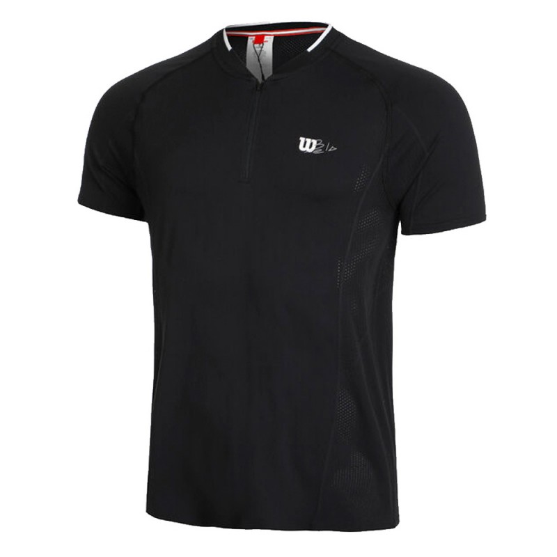 T-shirt Wilson Series Seamless Ziphnly 2.0 svart T-shirt Wilson Series Seamless Ziphnly 2.0 svart