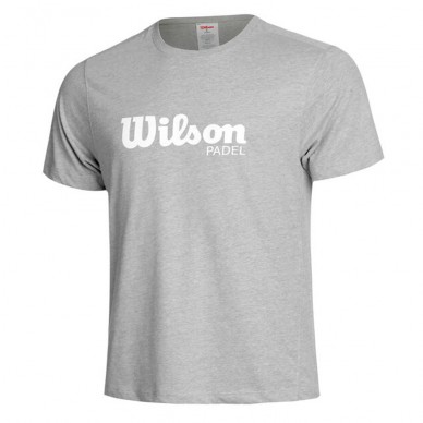 T-shirt Wilson Graphic Tee gråmelerad