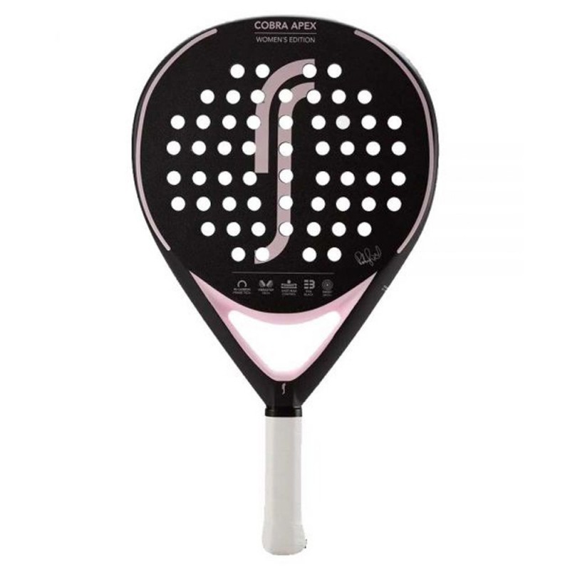 RS Padel Cobra Apex Edition svart rosa kvinna 2023 RS Padel Cobra Apex Edition svart rosa kvinna 2023