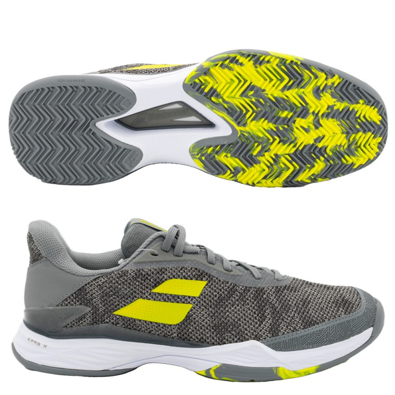 padelskor Babolat Jet Tere Clay Men grey aero 2023 padelskor Babolat Jet Tere Clay Men grey aero 2023