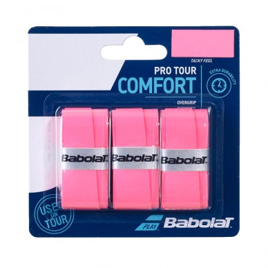 Overgrips Babolat Pro Tour x3 rosa