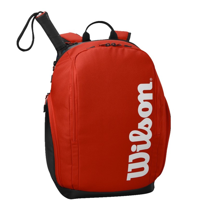 Ryggsäck Wilson Padel Tour Pro Staff red 2023 Ryggsäck Wilson Padel Tour Pro Staff red 2023