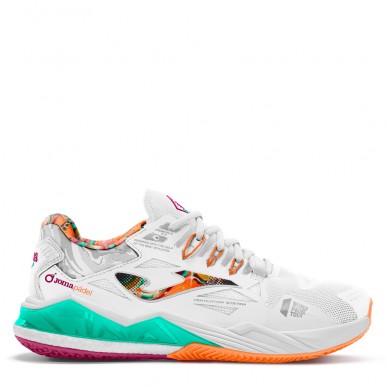 Padelskor Joma Spin Lady 2332 Vit Orange 2023