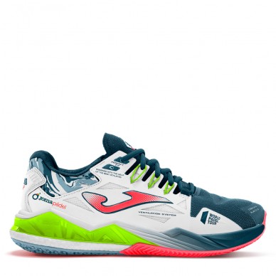 Padelskor Joma Spin Men 2302 vit bensin 2023