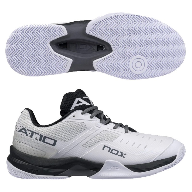 Padelskor Nox AT10 Vit Svart 2023 Padelskor Nox AT10 Vit Svart 2023