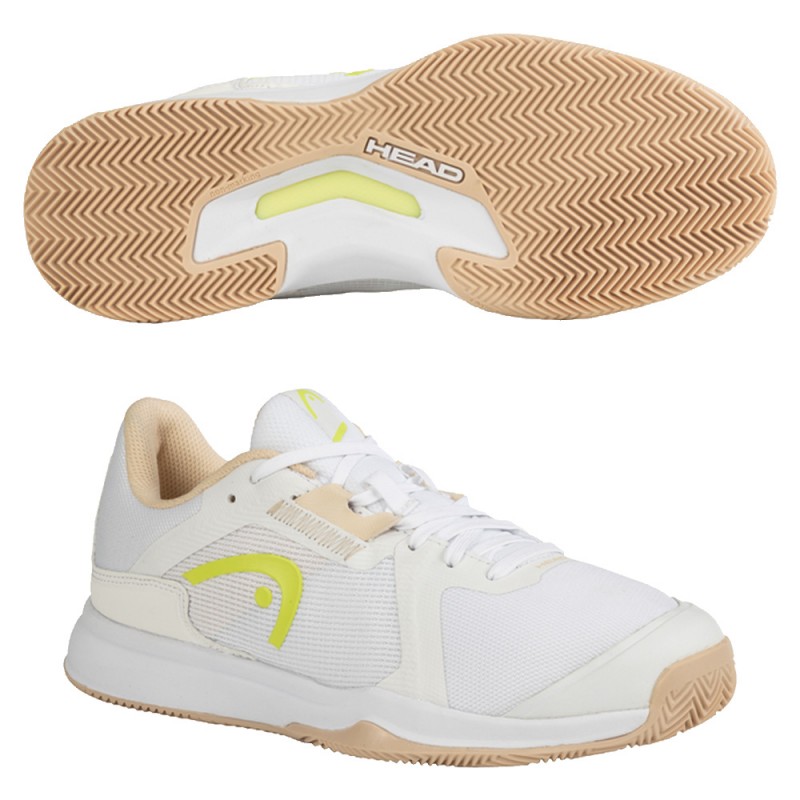 Padelskor Head Sprint Team 3.5 Clay white lime 2023