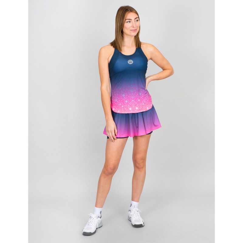 Skirt Bidi Badu Colortwist Printed Rosa Mörkblå Skirt Bidi Badu Colortwist Printed Rosa Mörkblå