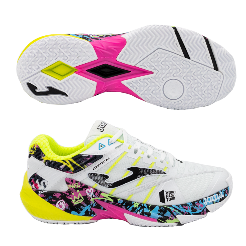 Padelskor Joma T.OPEN 2352 vita 2023 Padelskor Joma T.OPEN 2352 vita 2023