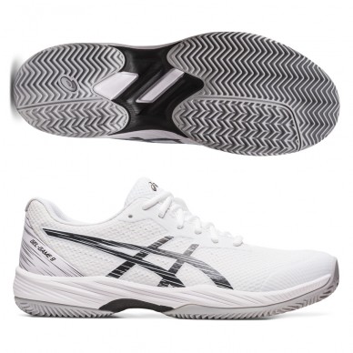 Asics Gel Game 9 Clay vit svart
