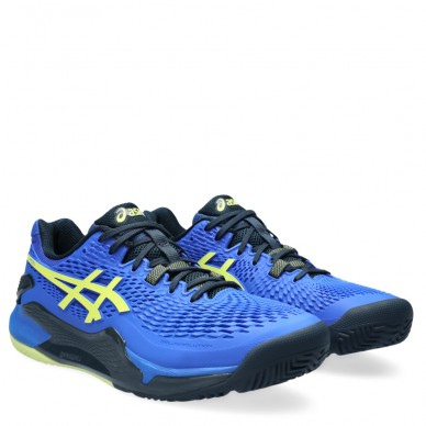 Padelskor Asics Gel Resolution 9 Padel illusion blue glow yellow