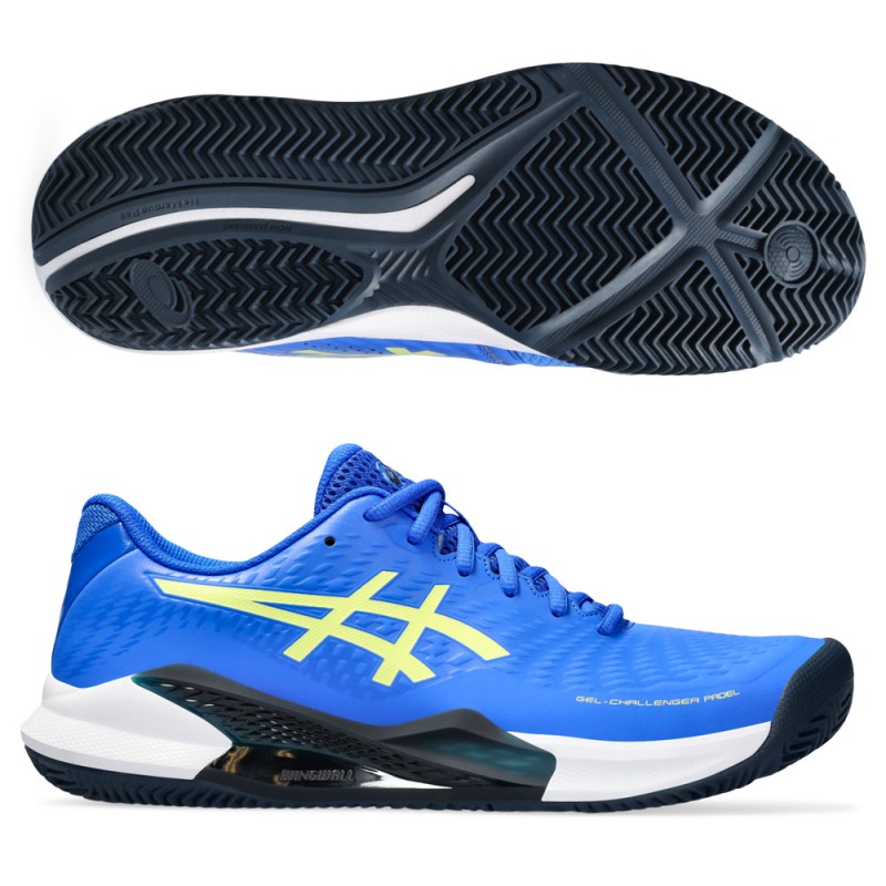 Padelskor Asics Gel Challenger 14 illusion blå lyser gul Padelskor Asics Gel Challenger 14 illusion blå lyser gul