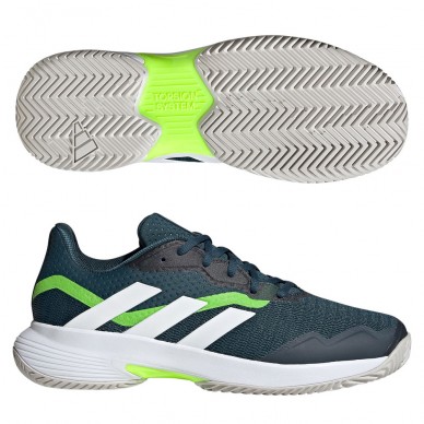 Padelskor  Adidas Courtjam Control M arctic night white lemon 2023