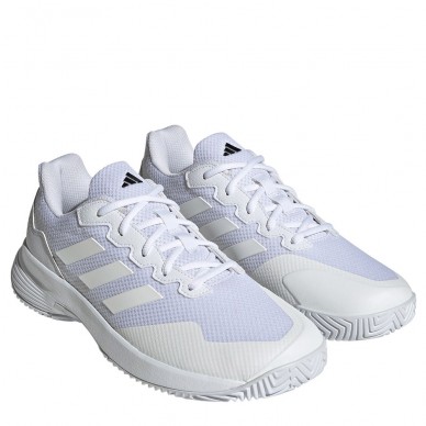 Padelskor Adidas Gamecourt 2 M white matte silver 2023