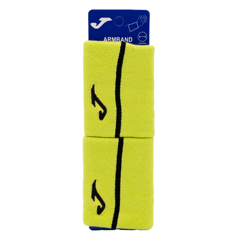 Wristbands Joma långa fluorescerande gula Wristbands Joma långa fluorescerande gula
