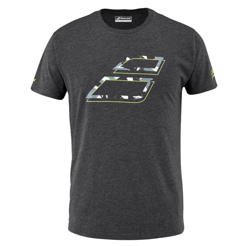 T-shirt Babolat Aero Cotton svart T-shirt Babolat Aero Cotton svart