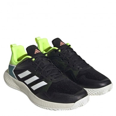 Padelskor Adidas Defiant Speed M Clay black white bright royal 2023