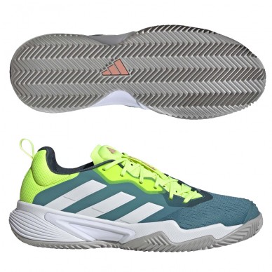 Padelskor Adidas Barricade M Clay arctic night white 2023